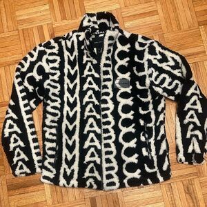 Marc Jacobs Monochrome Fleece Jacket